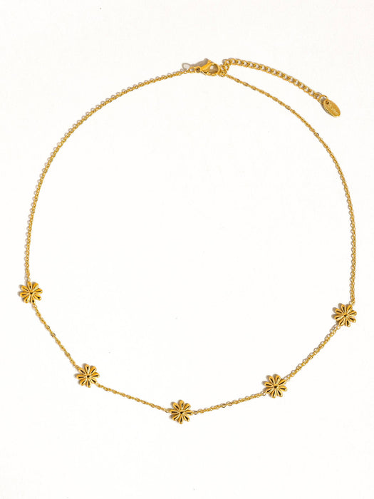 Marguerite Chain Necklace