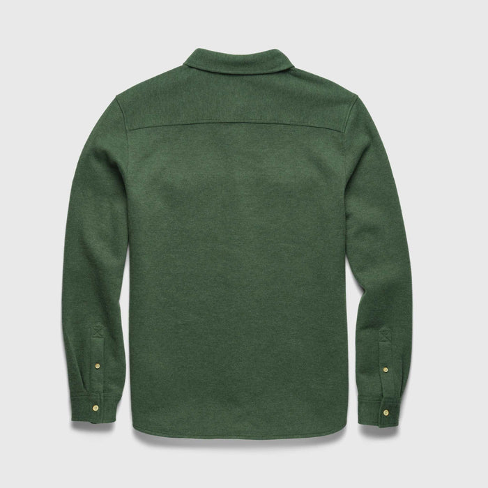 Rex Rib Knit Shirt - Green Heather