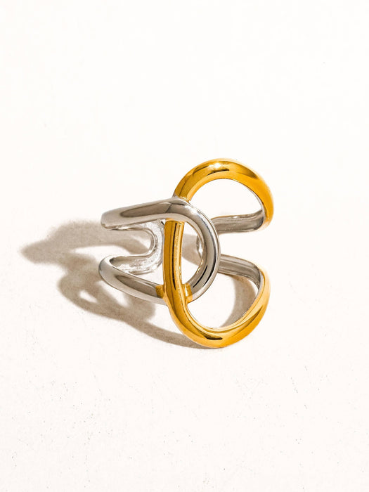 Hopper Two Tone Ring
