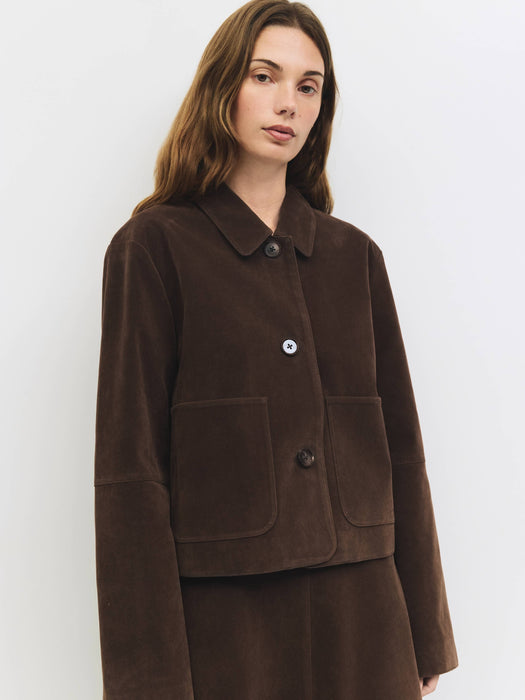 Evie Suede Jacket