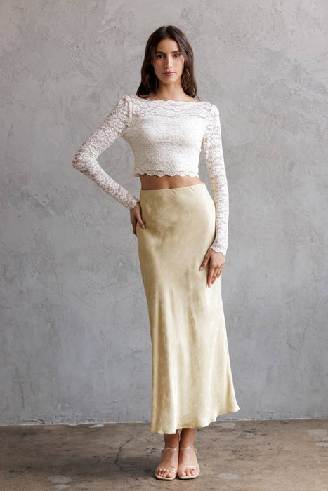 Fleur Jacquard Skirt