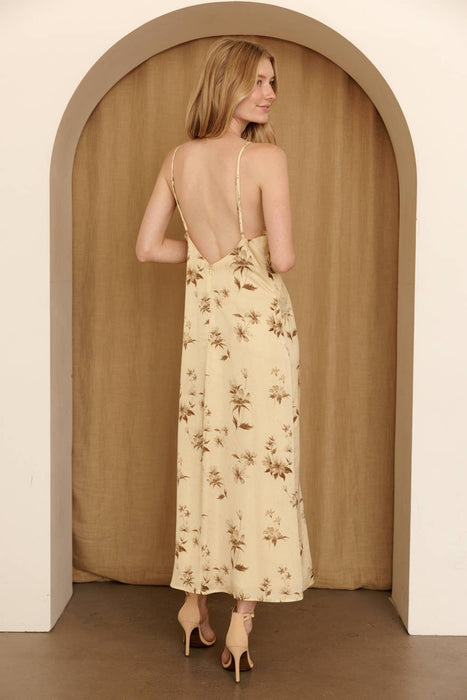 Daphne Lace Trim Maxi Dress