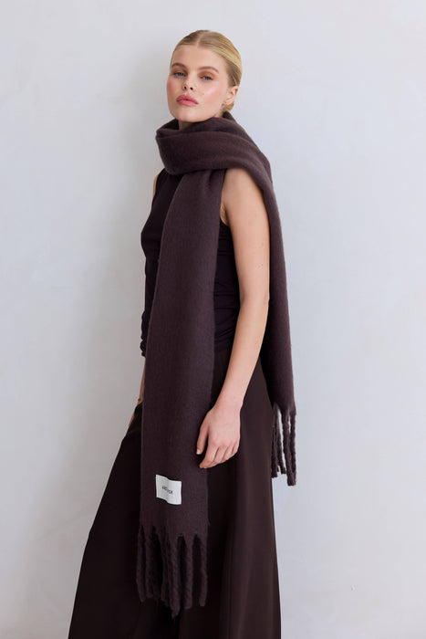 Chocolate Scarf