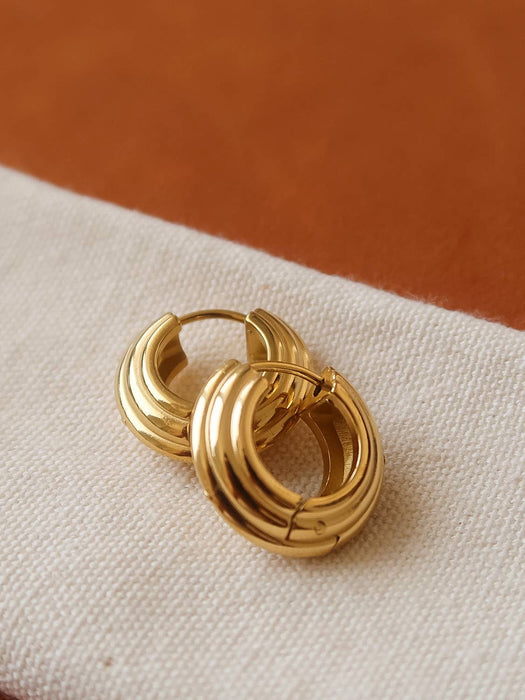 Liliana Chunky Hoop Earrings