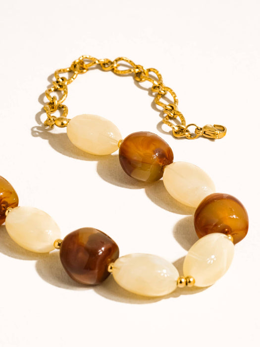 Lisbon Beaded Chain Necklace