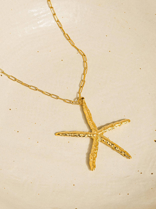 Statement Starfish Necklace