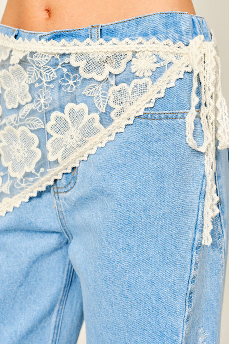 Lace Wrap Skirt