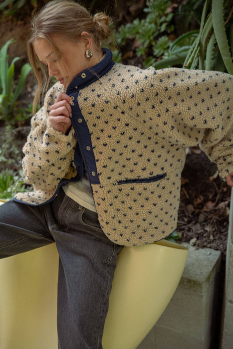 Vintage Inspired Sherpa Jacket