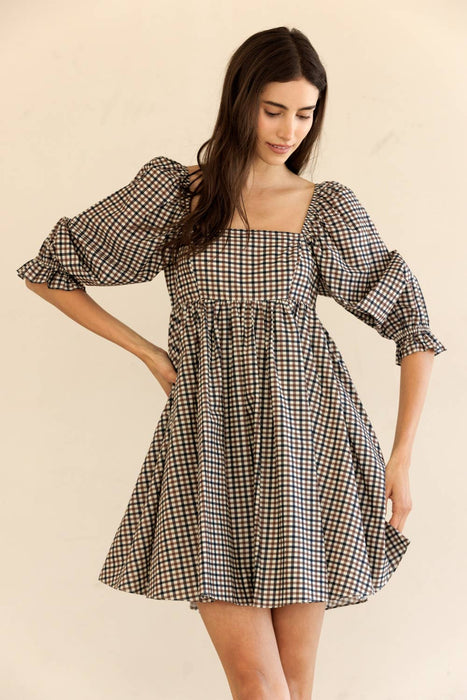 Eliza Gingham Dress