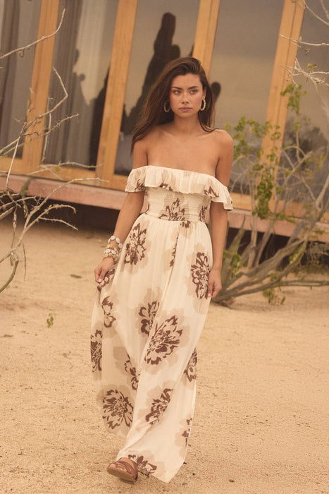 Marisol Smocked Maxi Dress