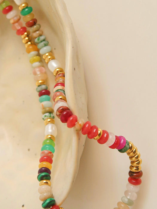 Lisbon Beaded Necklace