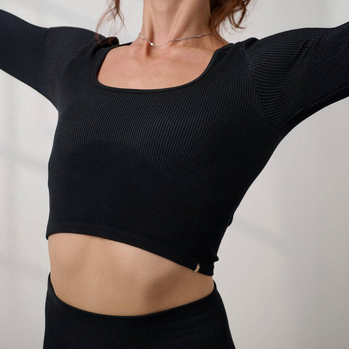 Seamless Modal Flow Long Sleeve