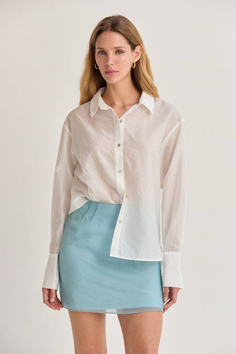 Aqua Mini Skirt