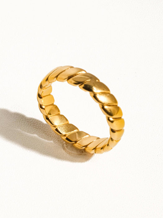 Braided Stack Ring
