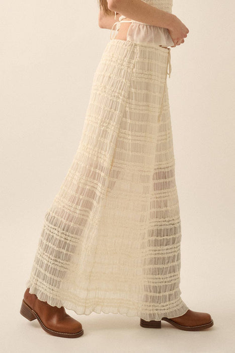 Shay Ruffle Maxi Skirt