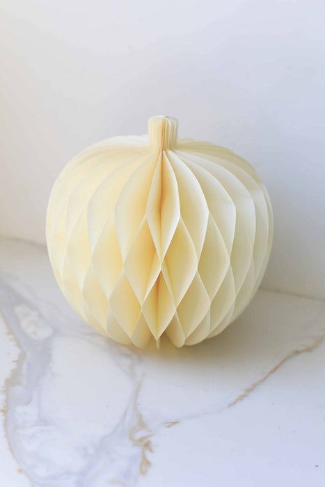 Honeycomb Paper Pumpkins