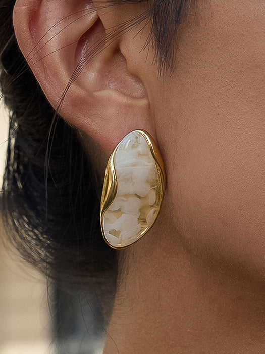 Resin Drop Earrings