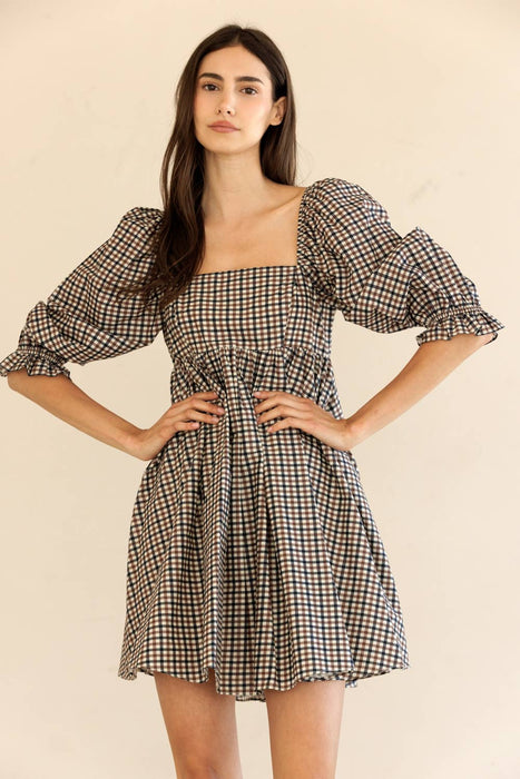 Eliza Gingham Dress