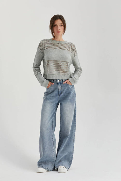 Tremont High Waisted Denim Pants