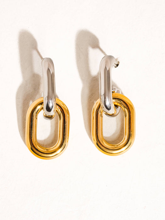 Double Chain Earring