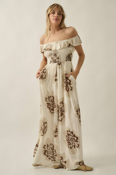 Marisol Smocked Maxi Dress