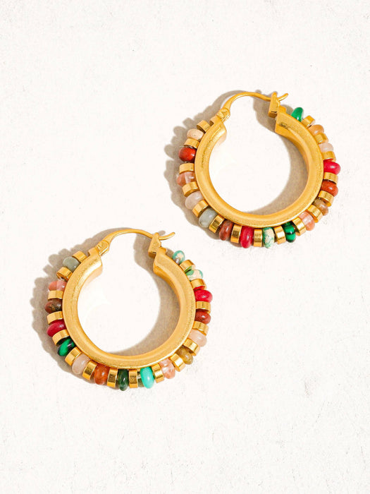 Lotus Capri Earrings