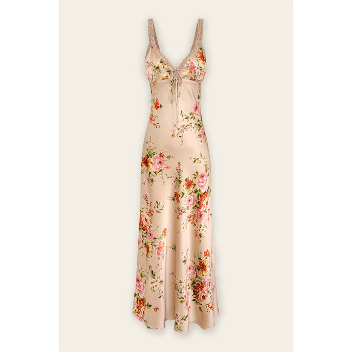 Rococo Lace Trim Dress