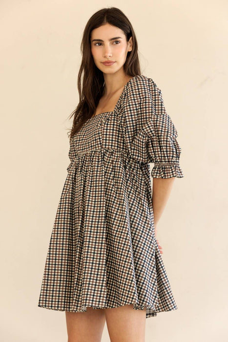 Eliza Gingham Dress