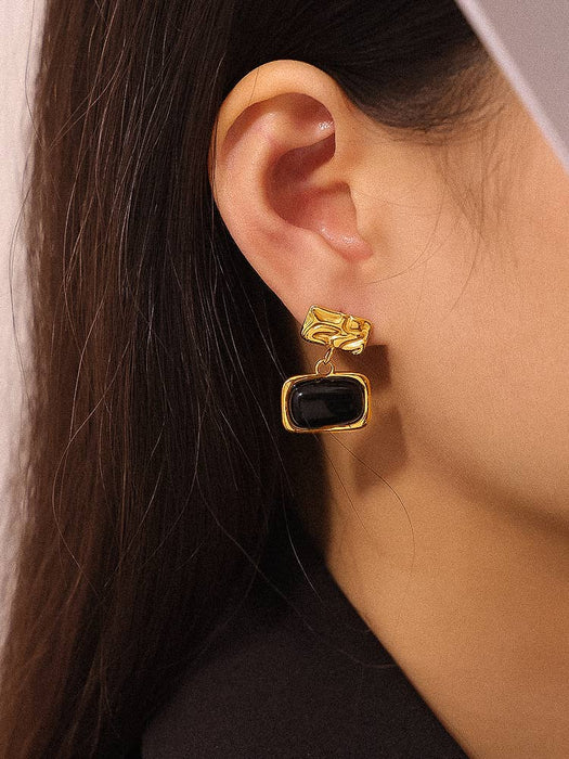 Nior Stone Earring