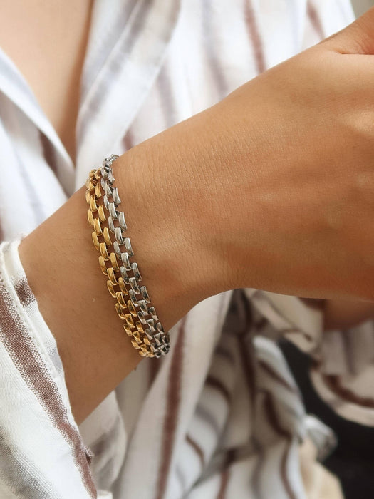 Flat Chain Bracelet