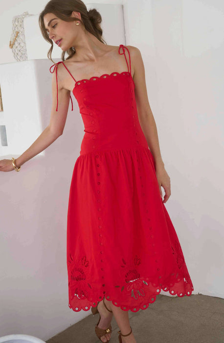 Cheri Midi Dress