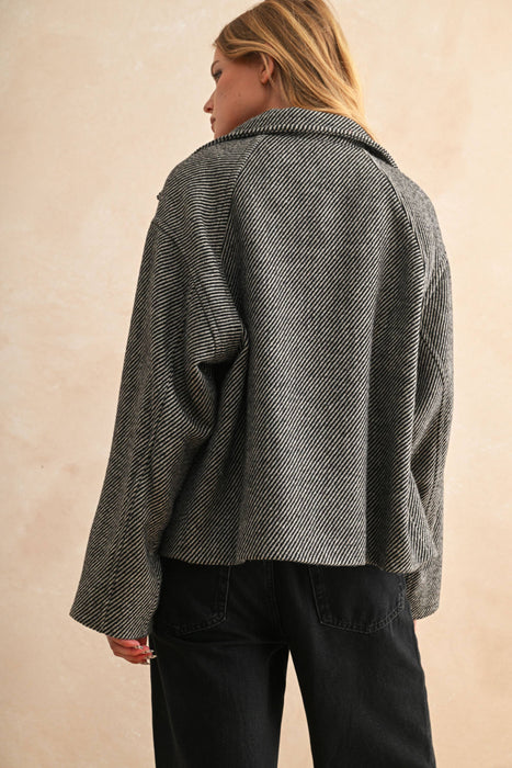 Chevrons Cape Jacket