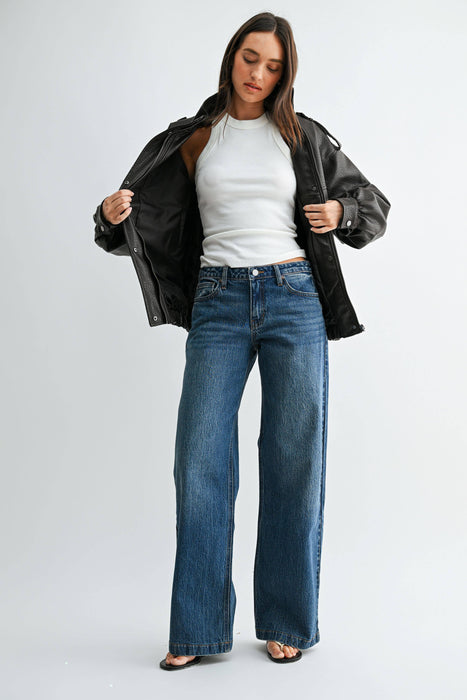 Low Rise Baggy Jean
