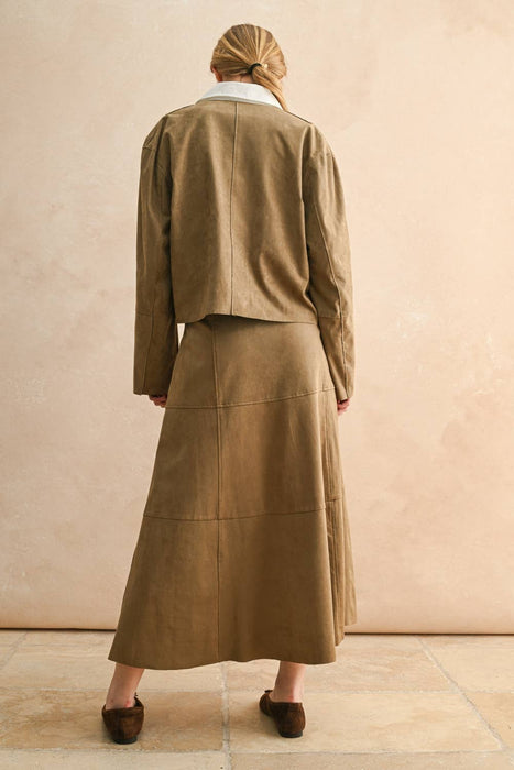 Moka Suede Jacket
