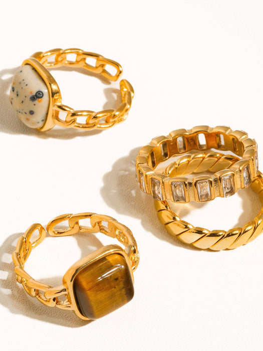 Braided Stack Ring
