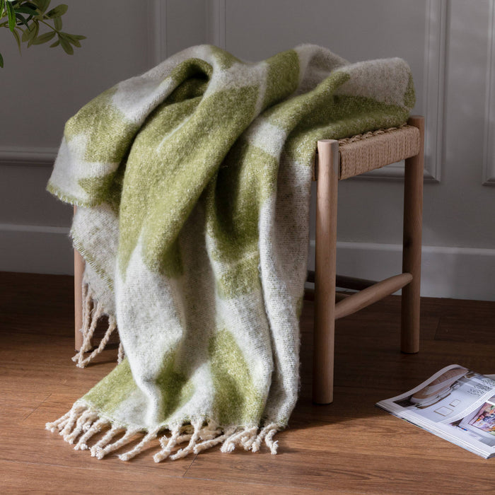 Olive Throw Blanket