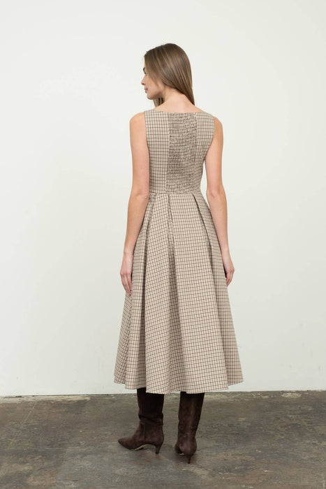 Plissé Dress