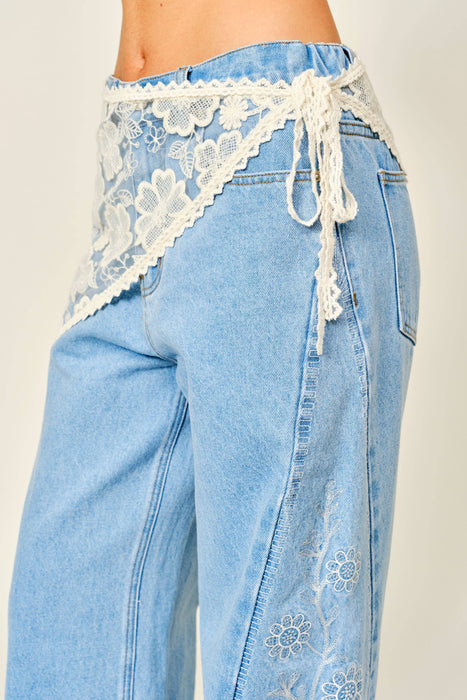 Lace Wrap Skirt
