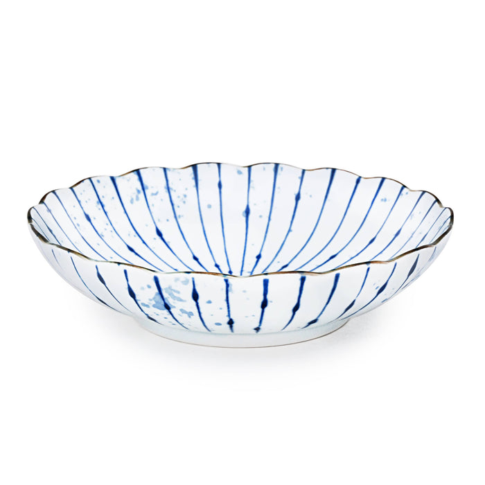 Tokusa Stripe Deep Plate