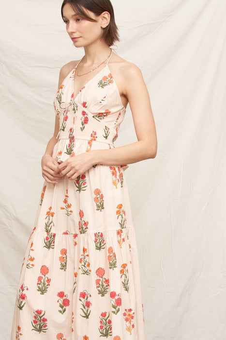Fleur Cotton Maxi Skirt