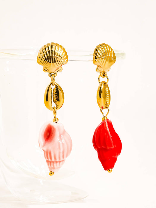 Charmante Shell Earring