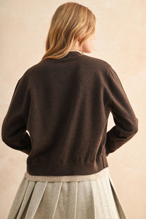 Deux Tone Cardigan