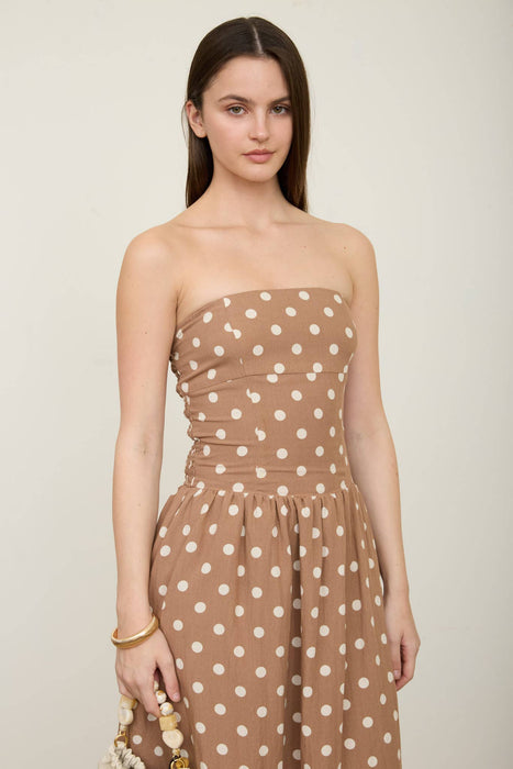 Vacances Polka Dot Dress