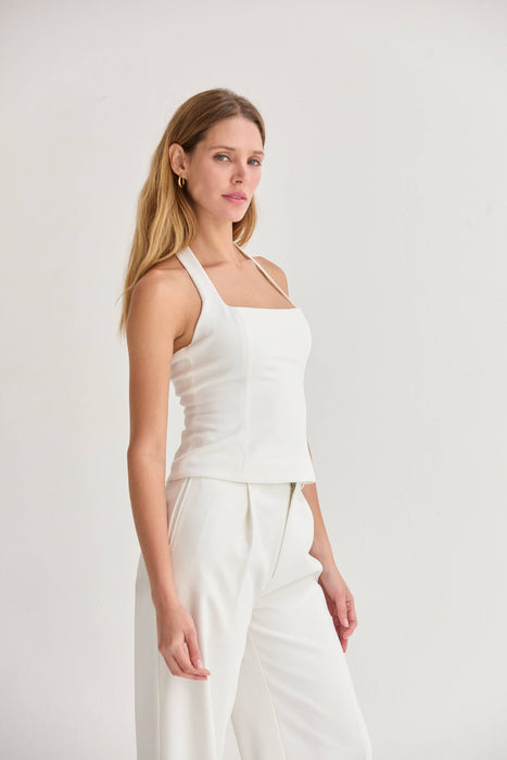 Tailored Halter Top