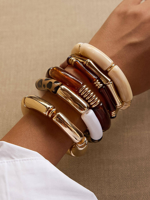 Casey Resin Bangle Set