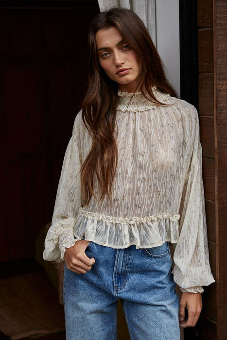 Smockée Top