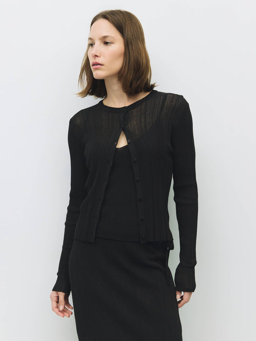 Laitière Cardigan-Top Set