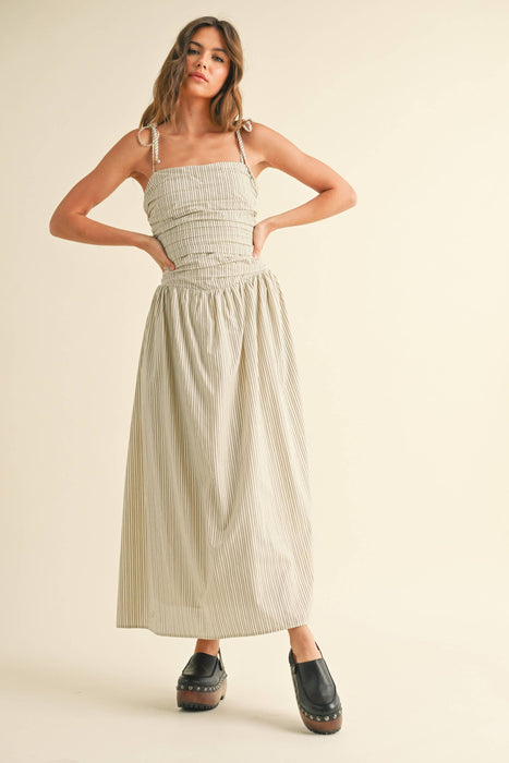 Tissé Striped Dress