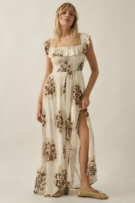 Marisol Smocked Maxi Dress