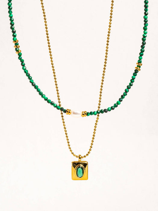 Emil Peacock Necklace